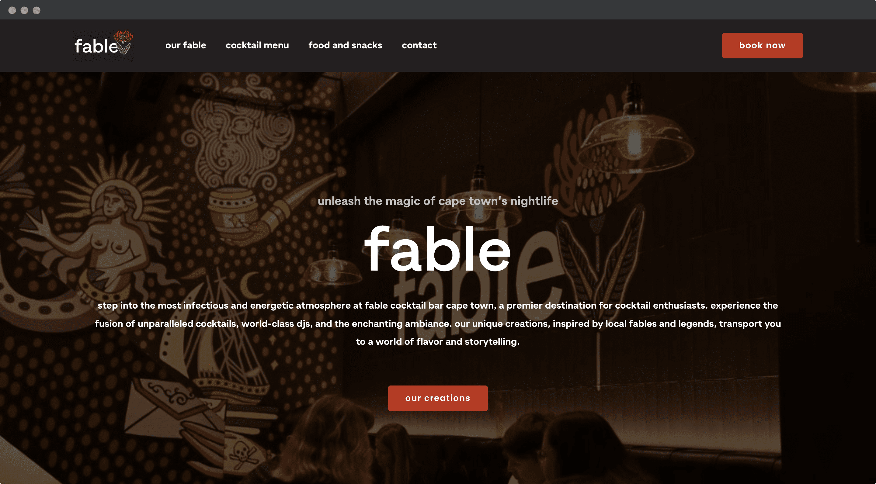 fable cocktail bar